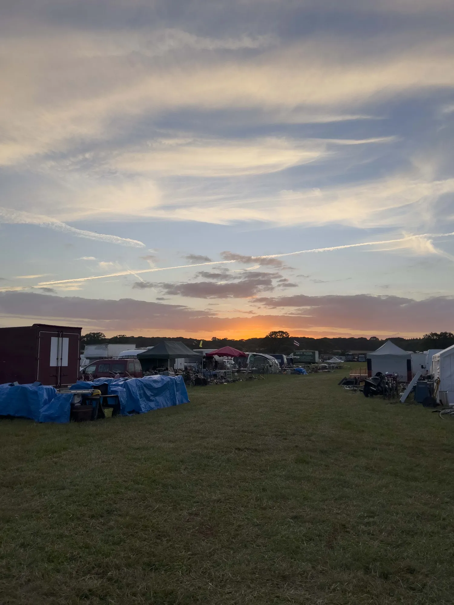 A beautiful sun set