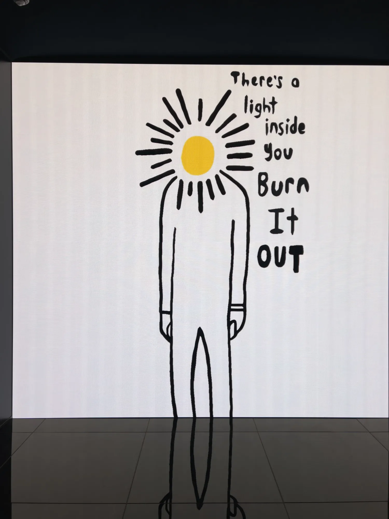 A piece by Robbie Williams