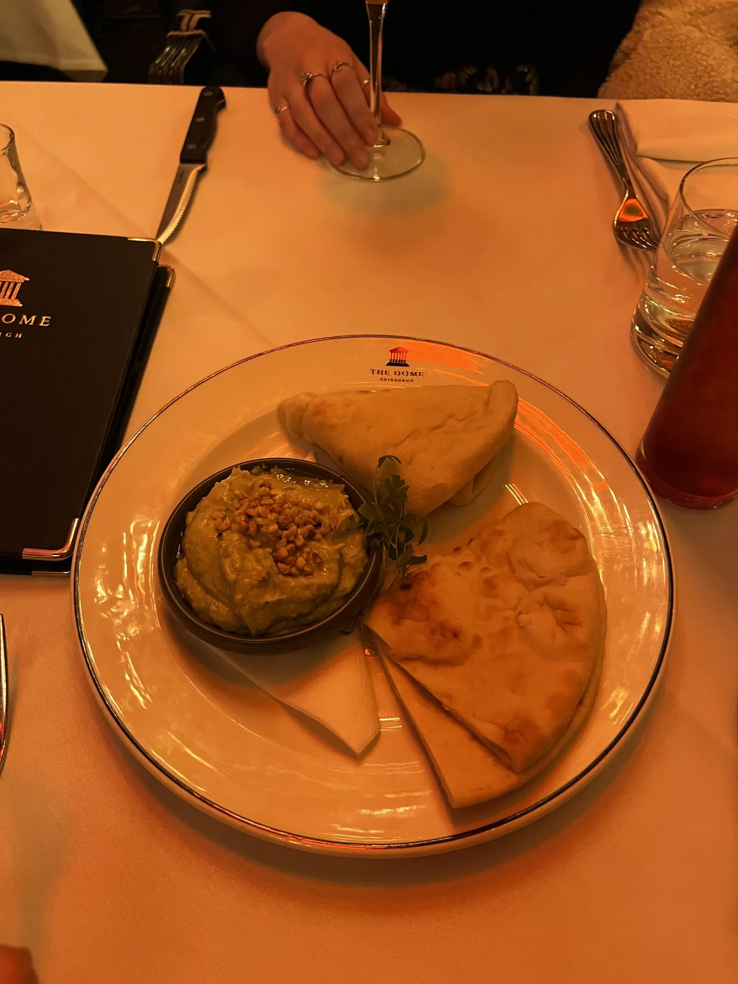 Starters at The Dome, Edinburgh
